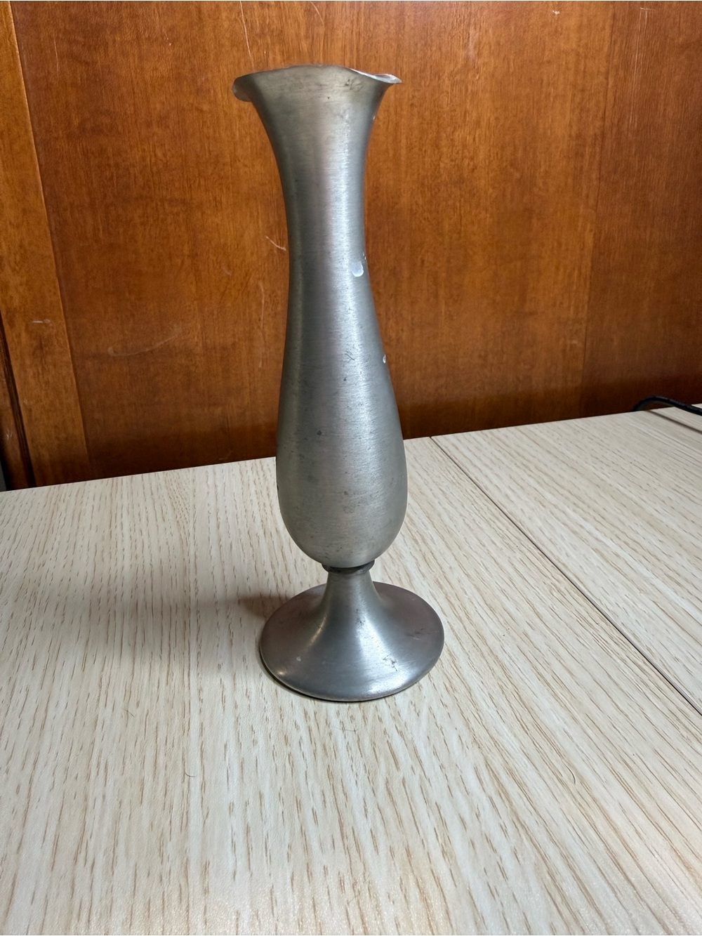 Pewter Bud Vase
